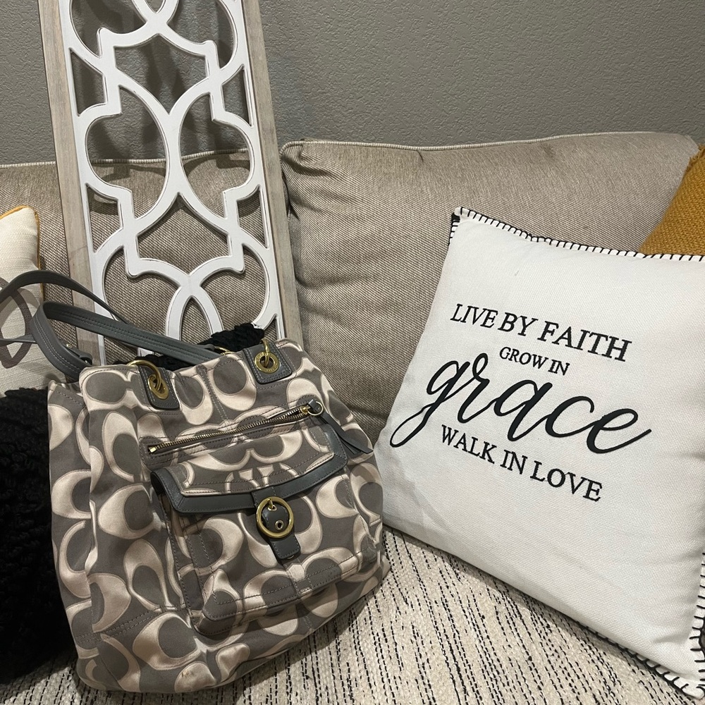 Coach Fabric Shoulder Bag